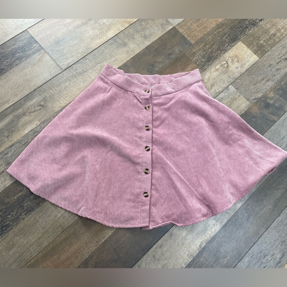 Corduroy skirt